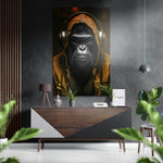 Age of Apes Brushed Aluminum Dibond Wall Art.