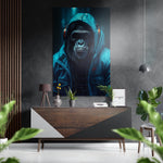 Age of Apes Brushed Aluminum Dibond Wall Art.