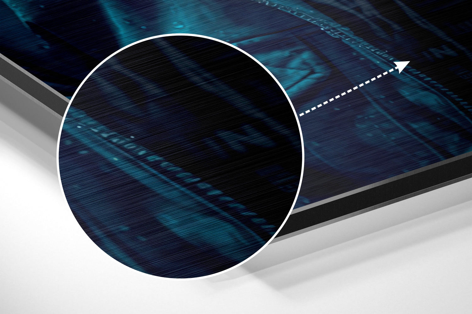 Age of Apes Brushed Aluminum Dibond Wall Art.