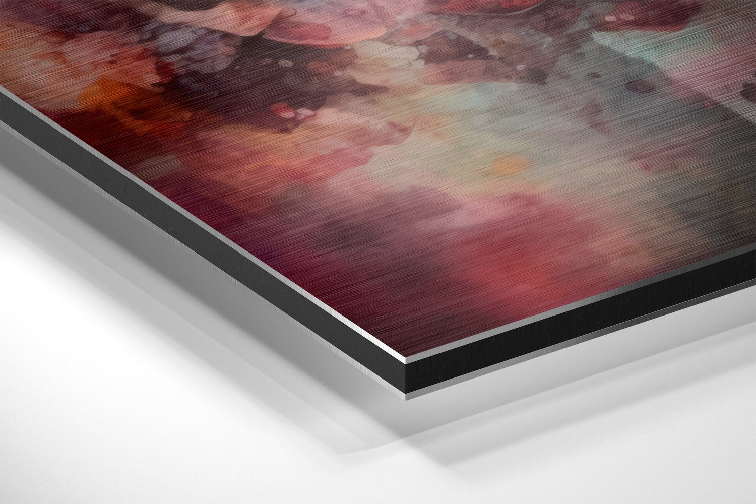 Budha Brushed Aluminum Dibond Wall Art.