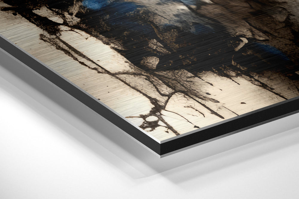 American Eagle Brushed Aluminum Dibond Wall Art.