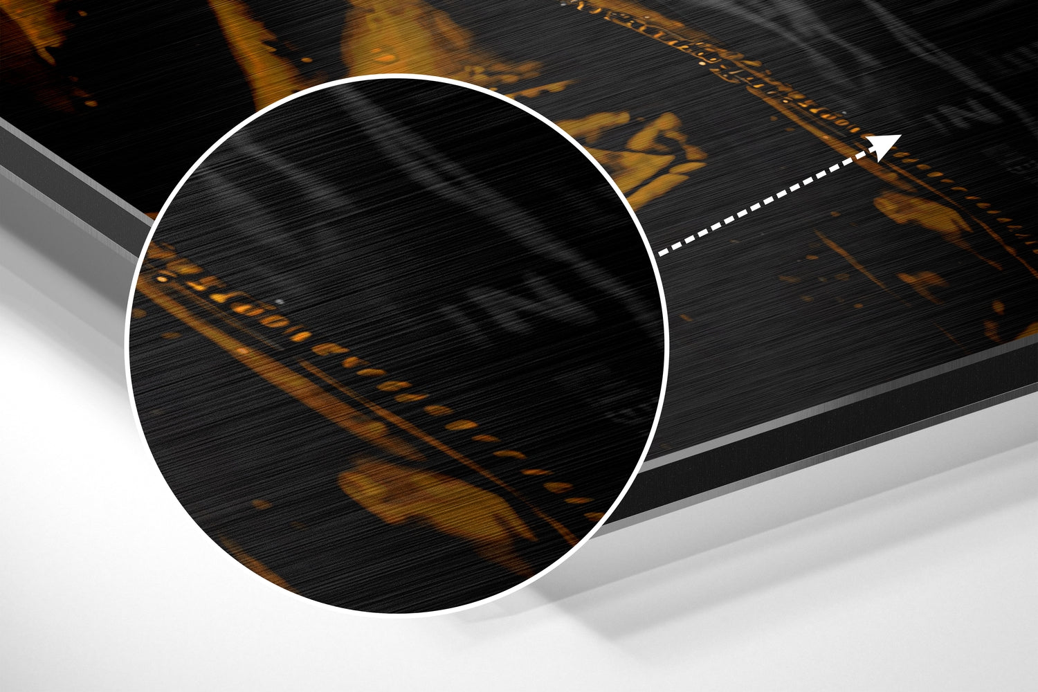 Age of Apes Brushed Aluminum Dibond Wall Art.