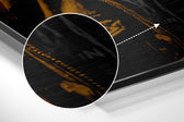 Age of Apes Brushed Aluminum Dibond Wall Art.