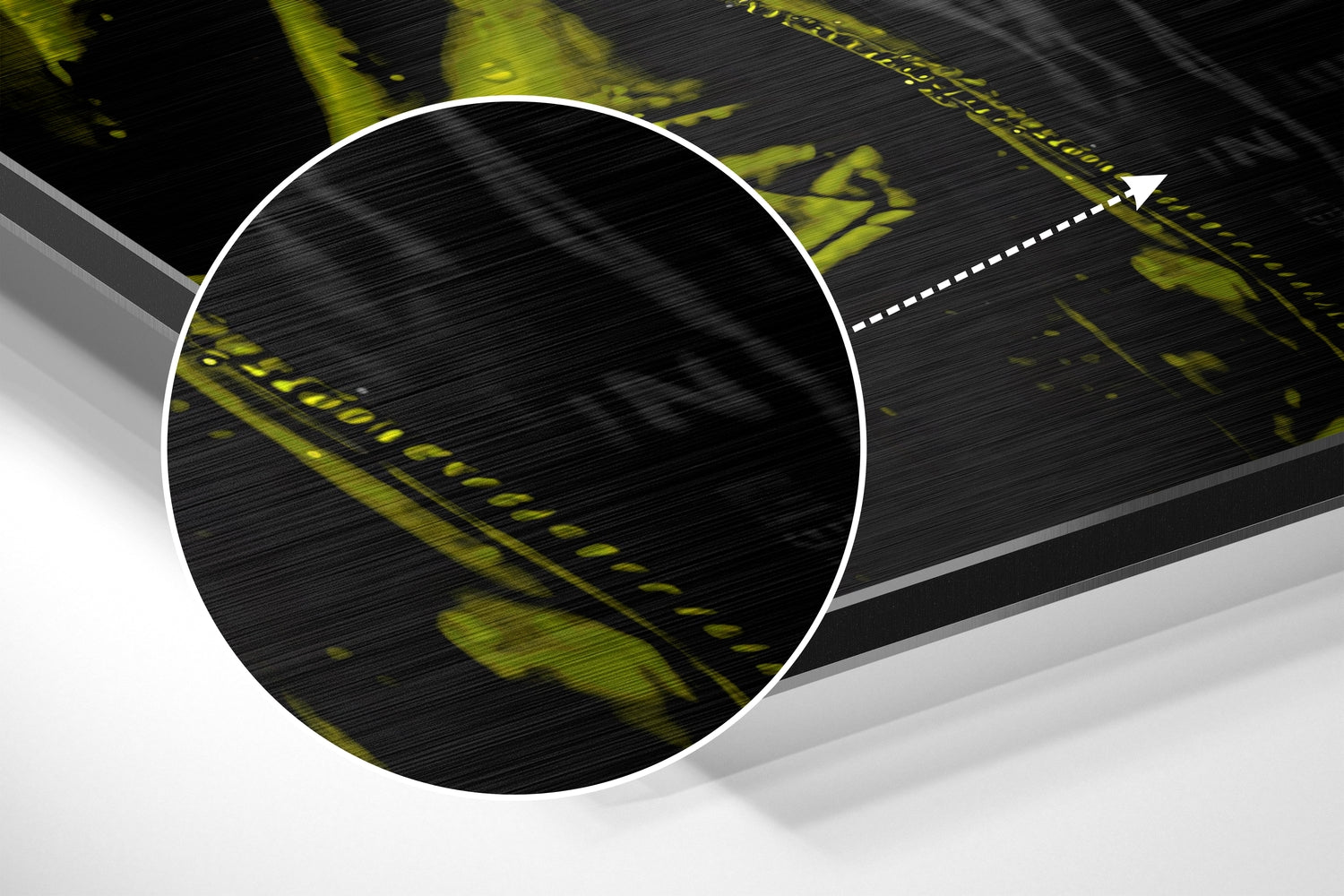 Age of Apes Brushed Aluminum Dibond Wall Art.