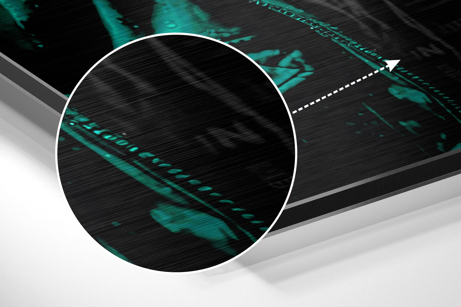 Age of Apes Brushed Aluminum Dibond Wall Art.