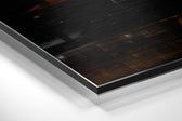 Einstein Brushed Aluminum Dibond Wall Art.