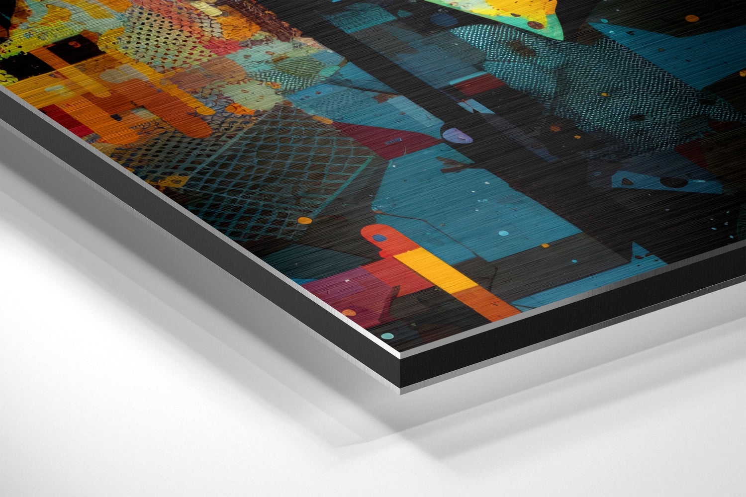 Heisenberg Brushed Aluminum Dibond Wall Art.