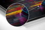 Melt Down Brushed Aluminum Dibond Wall Art.