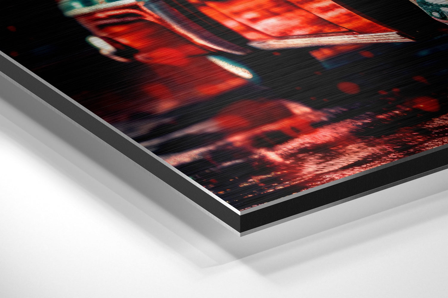 Classical Car Brushed Aluminum Dibond Wall Art.