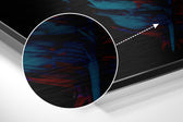 Feather Brushed Aluminum Dibond Wall Art.