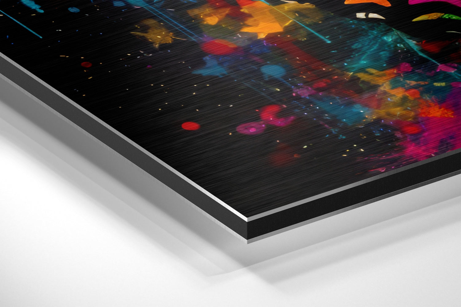 Butterfly Brushed Aluminum Dibond Wall Art.