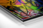 Woman Brushed Aluminum Dibond Wall Art.