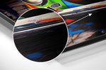 Vw  Brushed Aluminum Dibond Wall Art.