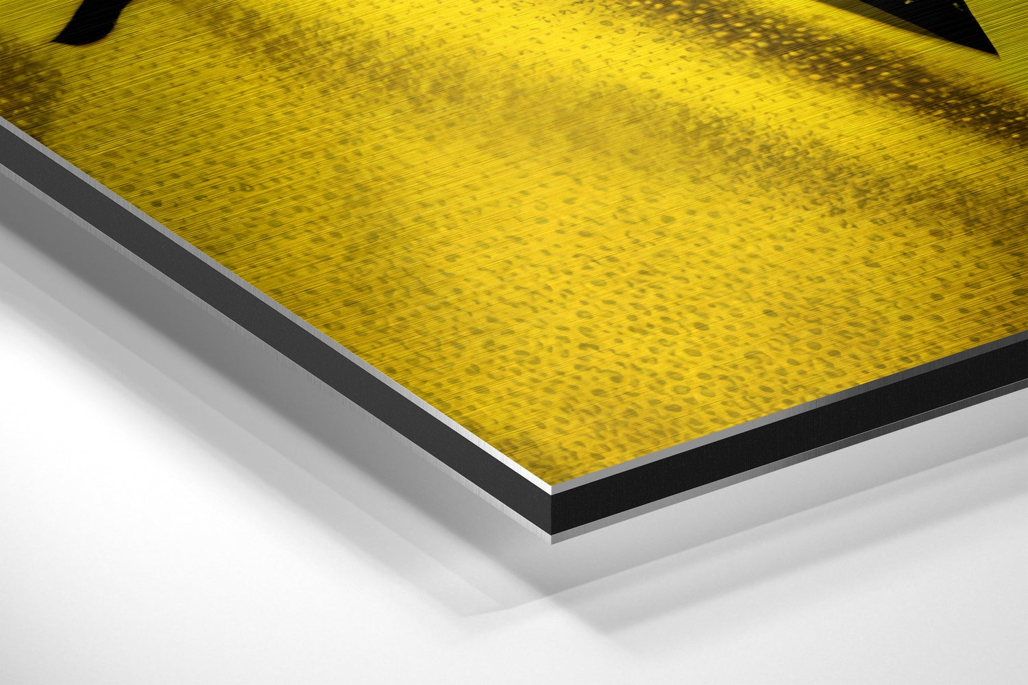 Heisenberg Brushed Aluminum Dibond Wall Art.