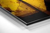 Heisenberg Brushed Aluminum Dibond Wall Art.