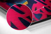 Lollipop Brushed Aluminum Dibond Wall Art.