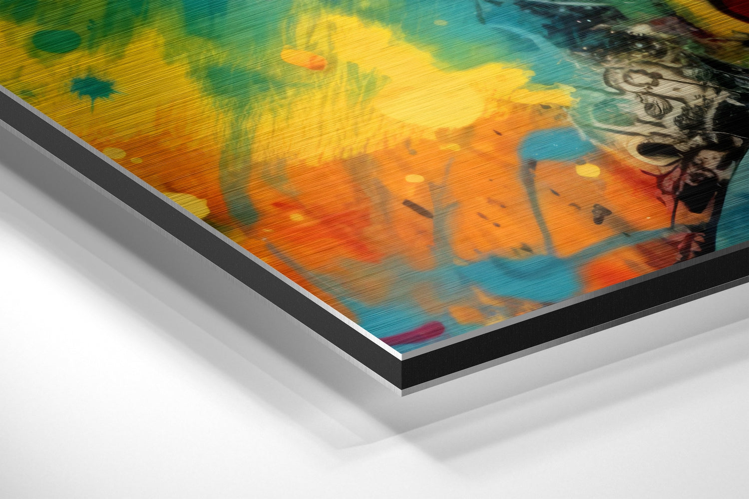 Face of Her Brushed Aluminum Dibond Wall Art.