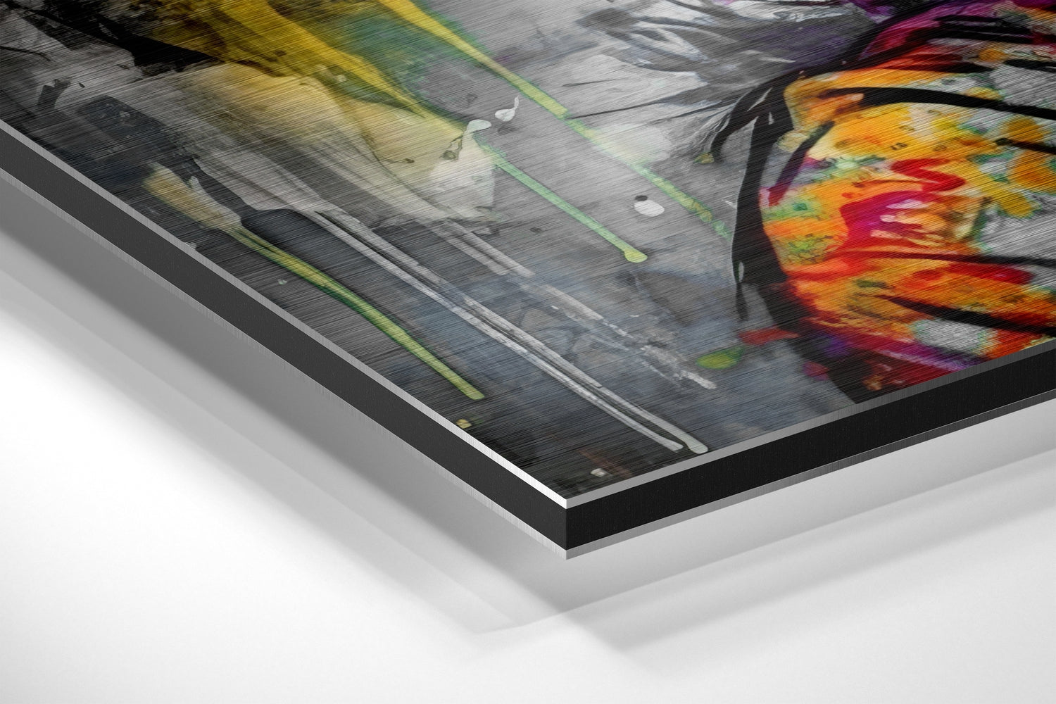 Face of Her Brushed Aluminum Dibond Wall Art.