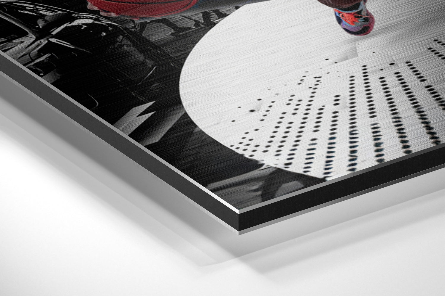 James Harden Brushed Aluminum Dibond Wall Art.