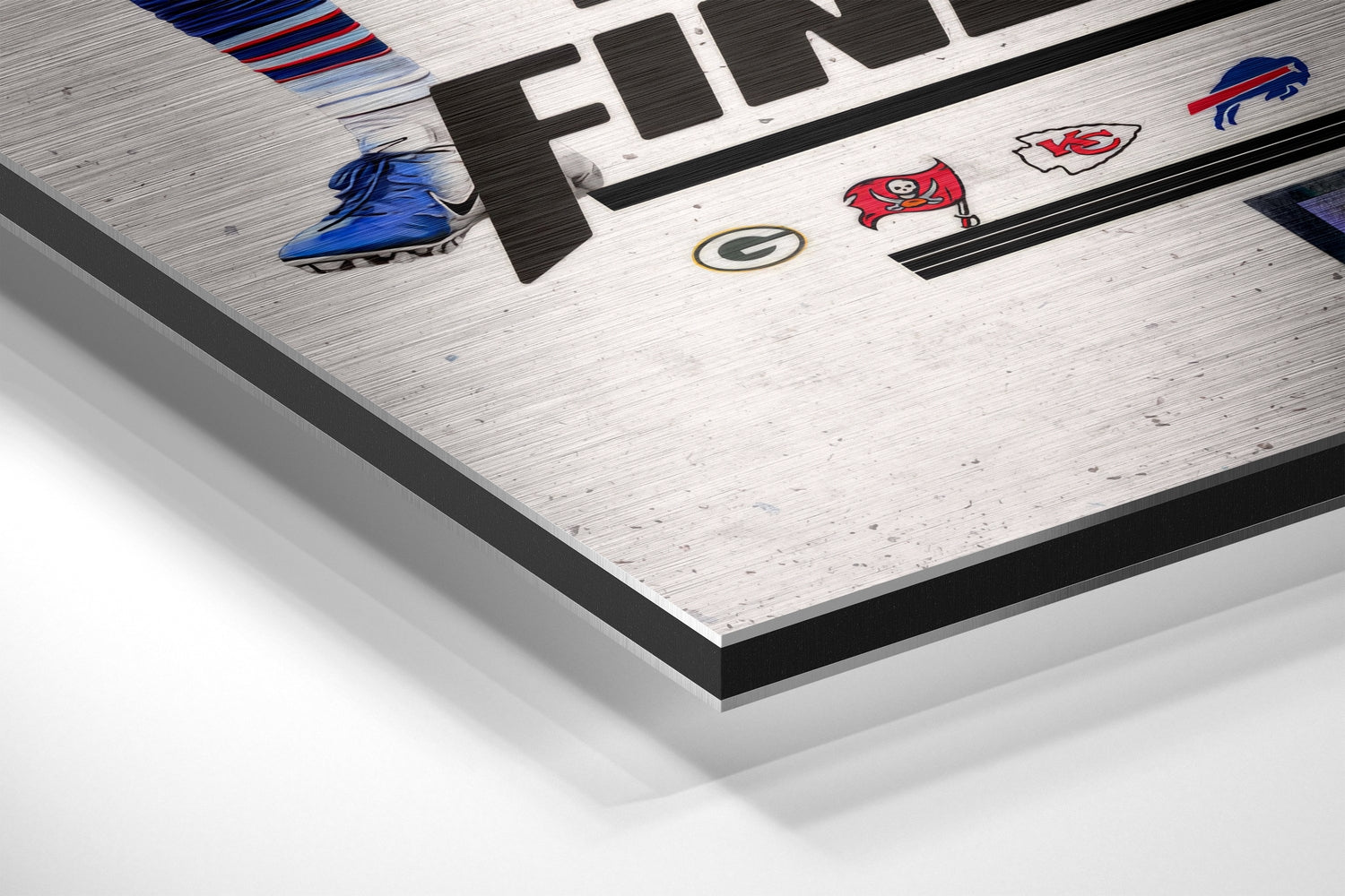 Finals NFL Brushed Aluminum Dibond Wall Art.