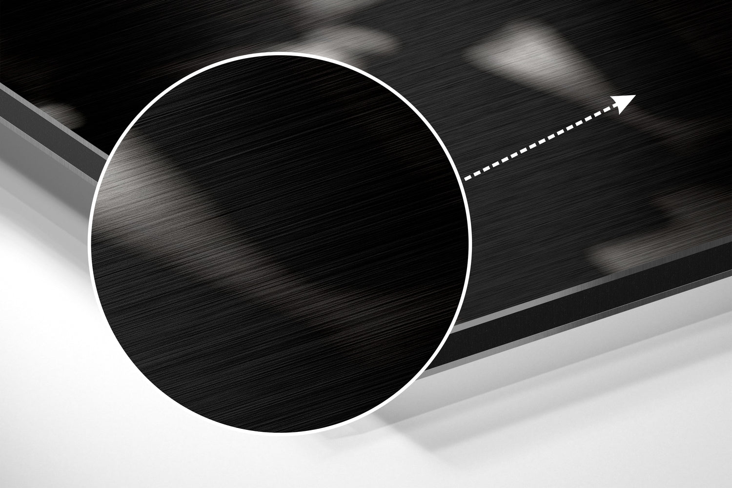 Ataturk Brushed Aluminum Dibond Wall Art.