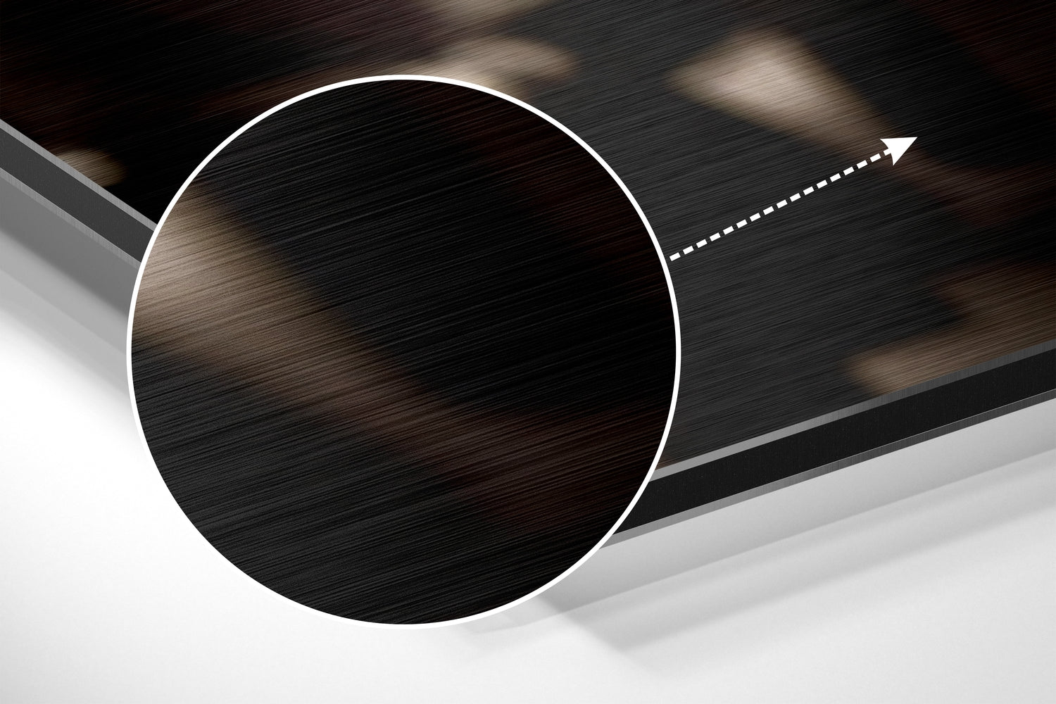 Ataturk Brushed Aluminum Dibond Wall Art.