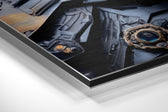 Darth Wader Brushed Aluminum Dibond Wall Art.