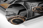 Darth Wader Brushed Aluminum Dibond Wall Art.