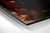 The Godfather Brushed Aluminum Dibond Wall Art.