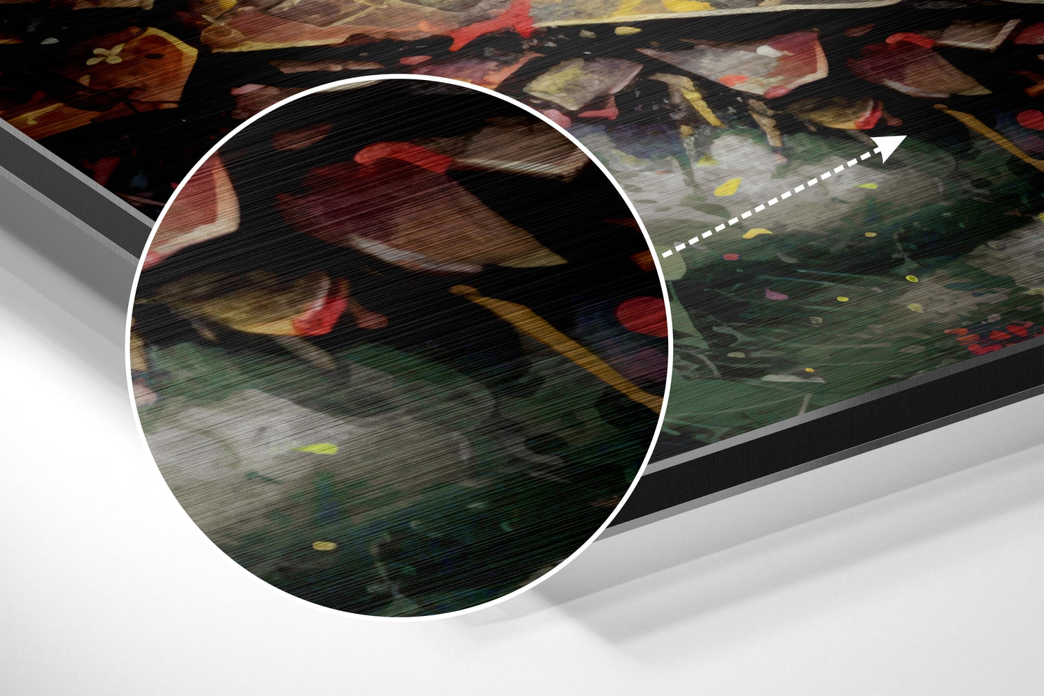 Kratos - God of War Brushed Aluminum Dibond Wall Art.