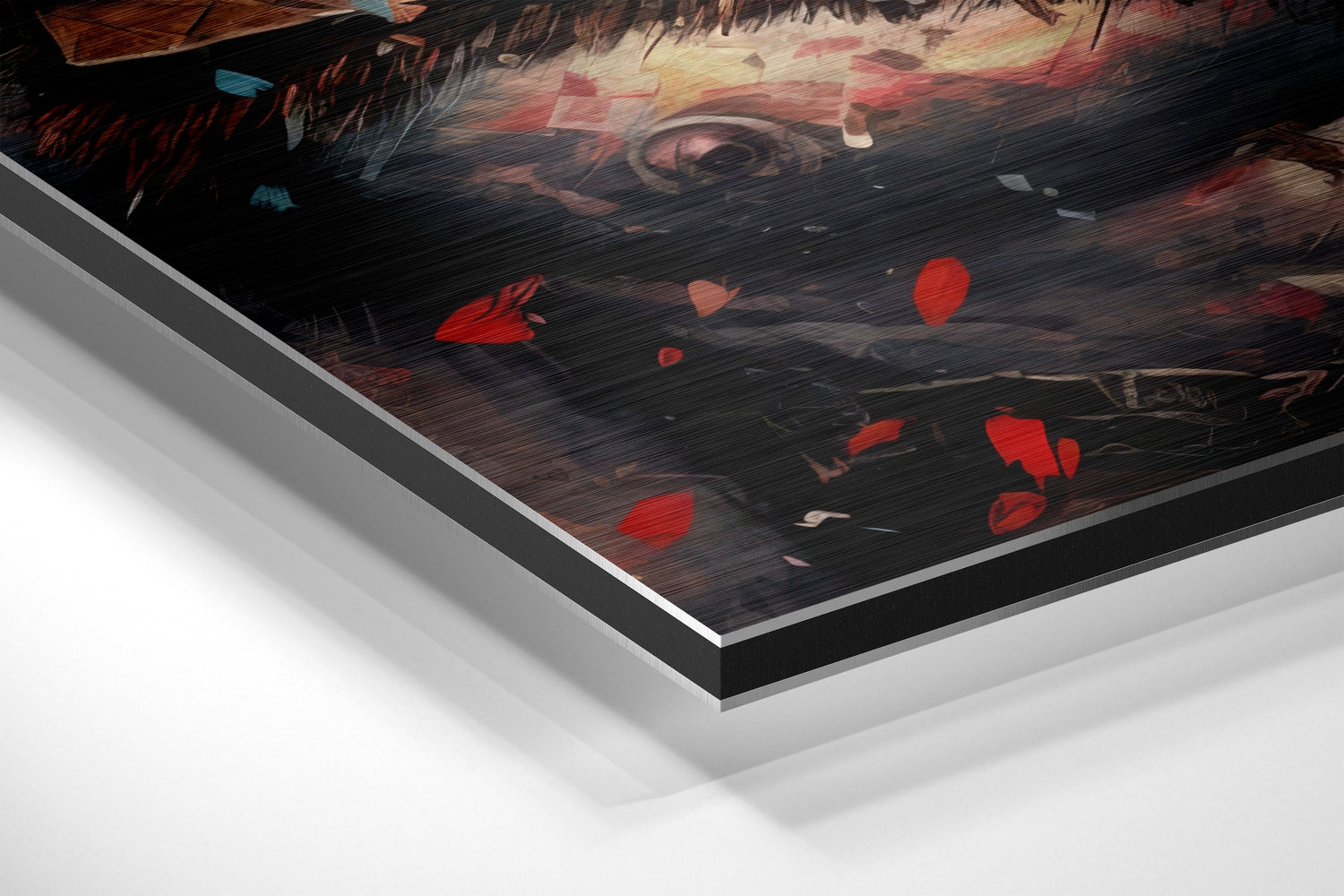 Kratos - God of War Brushed Aluminum Dibond Wall Art.