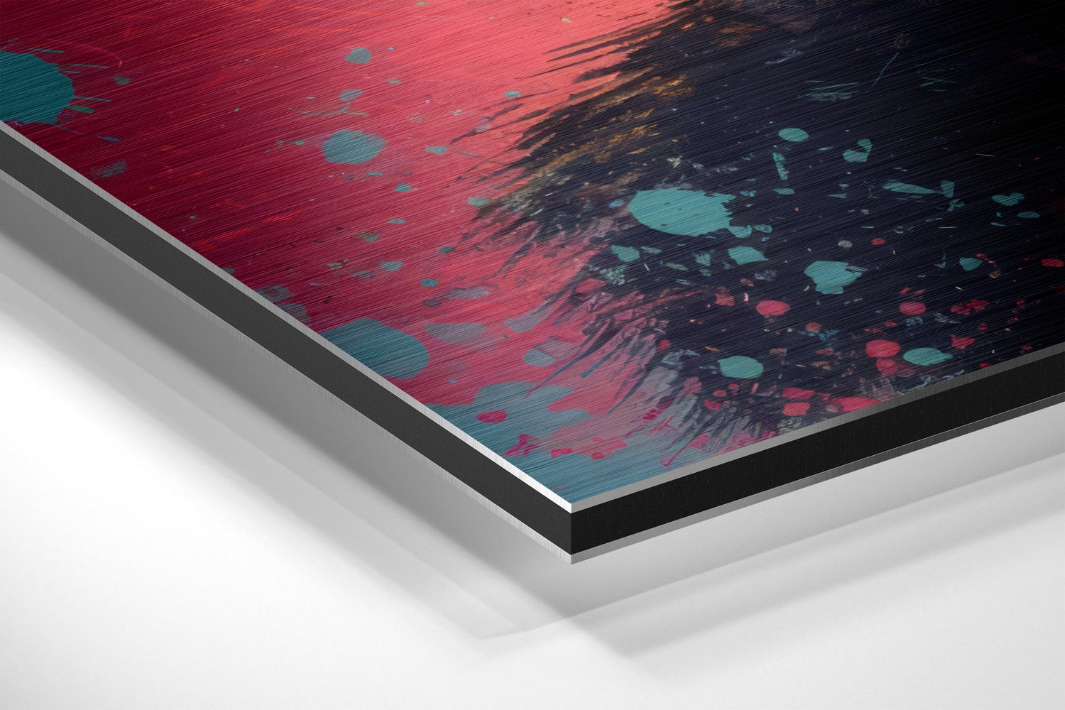 Smarty Monkey Brushed Aluminum Dibond Wall Art.