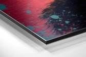 Smarty Monkey Brushed Aluminum Dibond Wall Art.