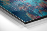 Cool Lion Brushed Aluminum Dibond Wall Art.