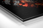 Kratos - God of War Brushed Aluminum Dibond Wall Art.