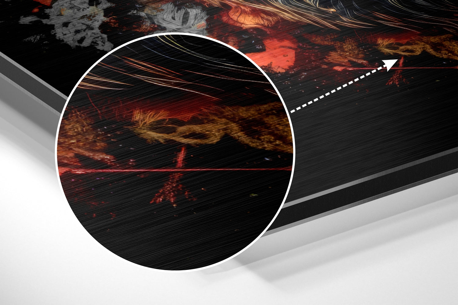 Kratos - God of War Brushed Aluminum Dibond Wall Art.