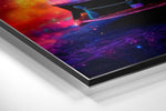 Luxury Car Brushed Aluminum Dibond Wall Art.