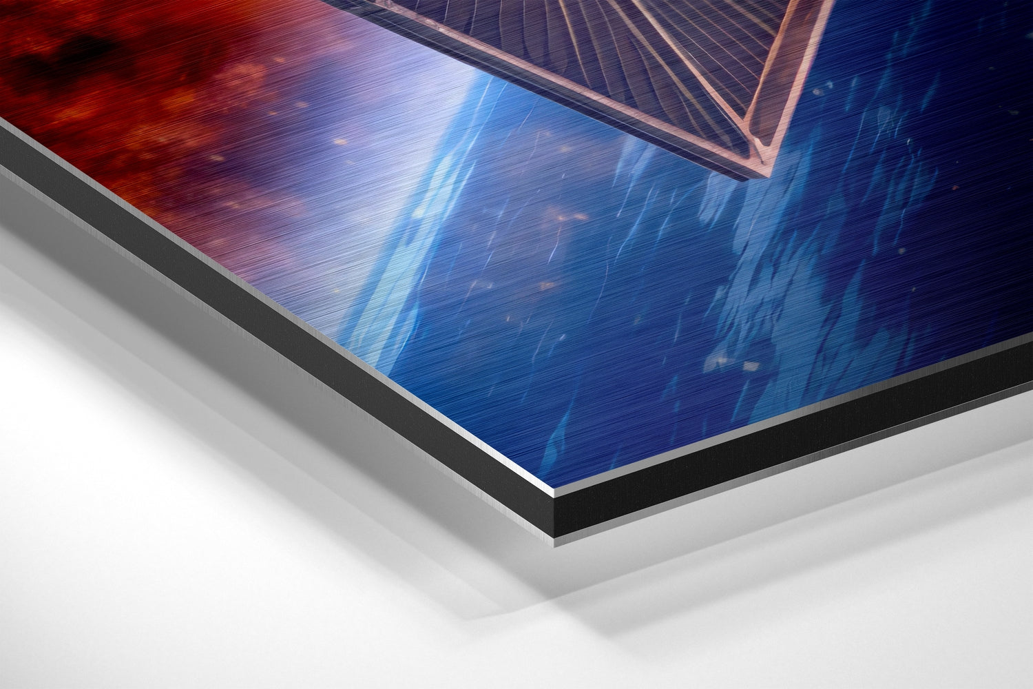 Starfighter Brushed Aluminum Dibond Wall Art.