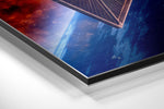 Starfighter Brushed Aluminum Dibond Wall Art.