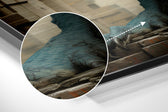 Dragon Brushed Aluminum Dibond Wall Art.