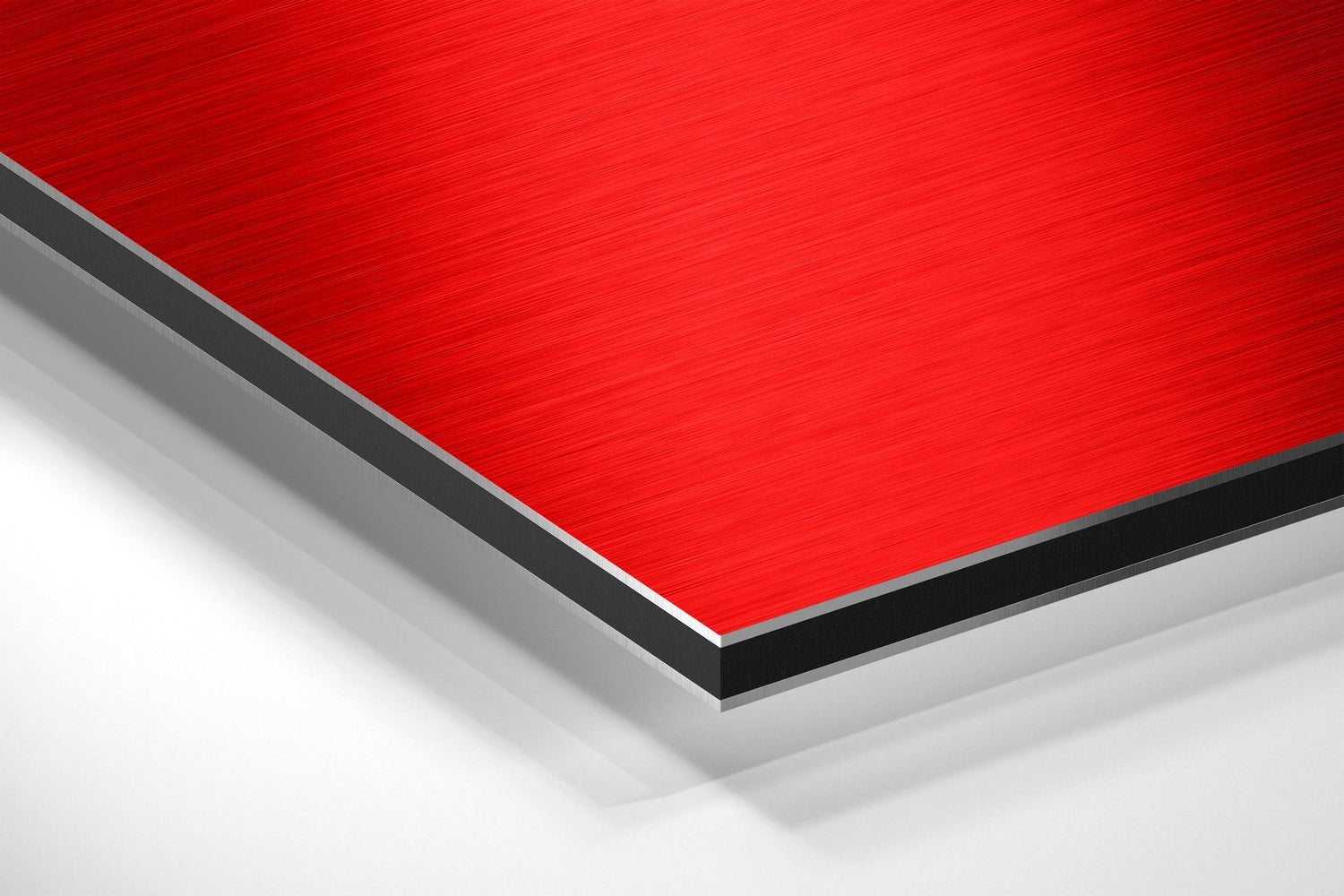 Keep It Simple Brushed Aluminum Dibond Wall Art.