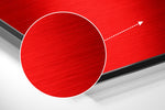 Keep It Simple Brushed Aluminum Dibond Wall Art.