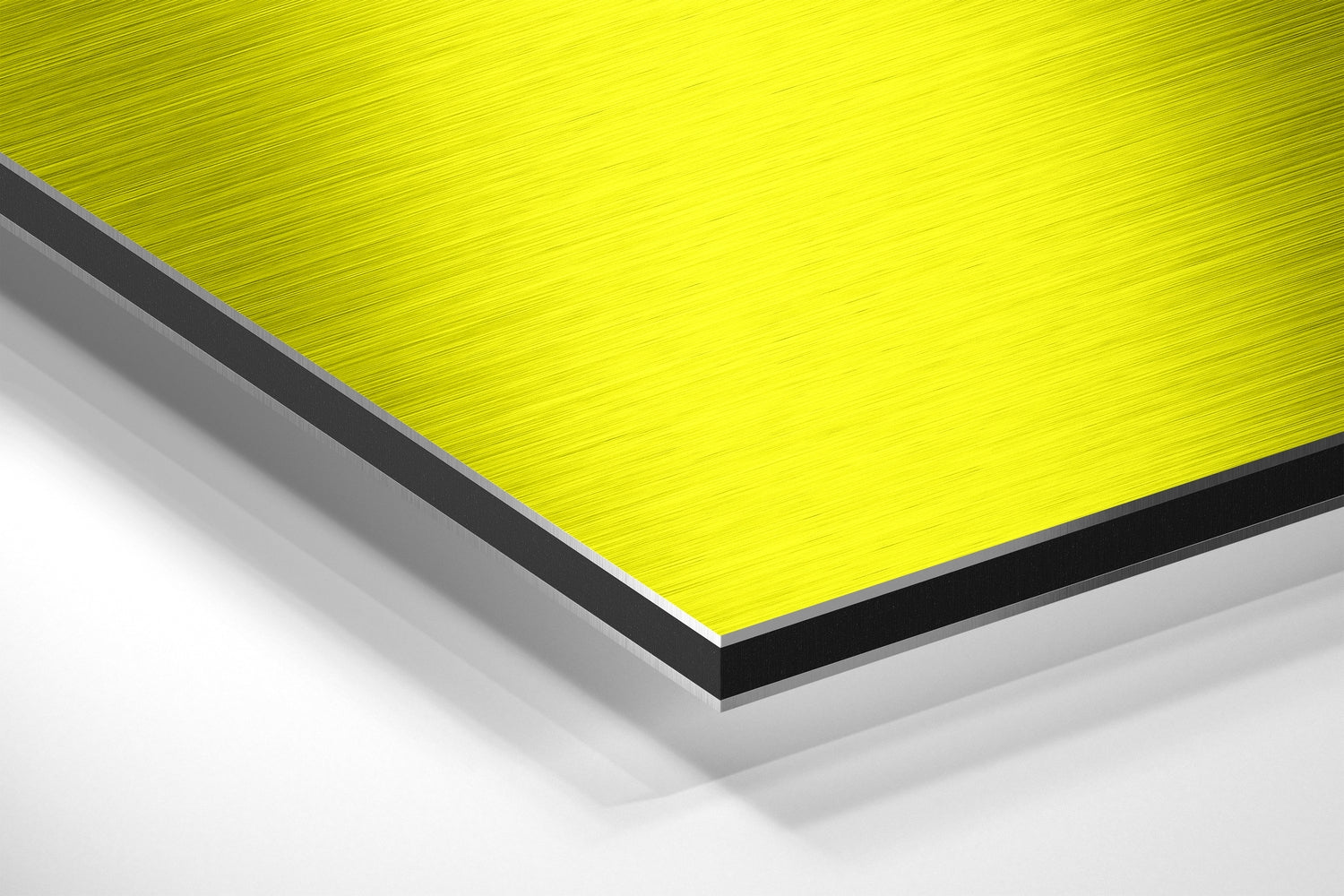 Keep It Simple Brushed Aluminum Dibond Wall Art.