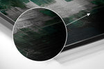 City Silhouette Brushed Aluminum Dibond Wall Art.