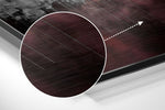 City Silhouette Brushed Aluminum Dibond Wall Art.