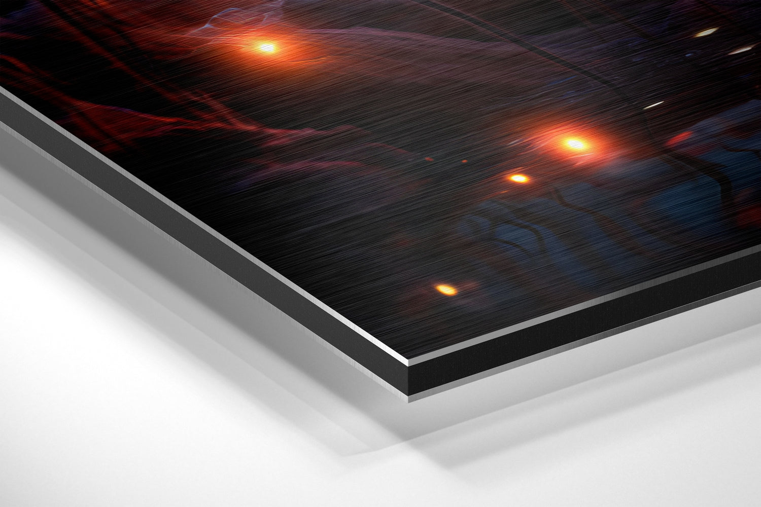 Garden of Magics Brushed Aluminum Dibond Wall Art.