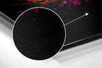 Colors of Space Brushed Aluminum Dibond Wall Art.