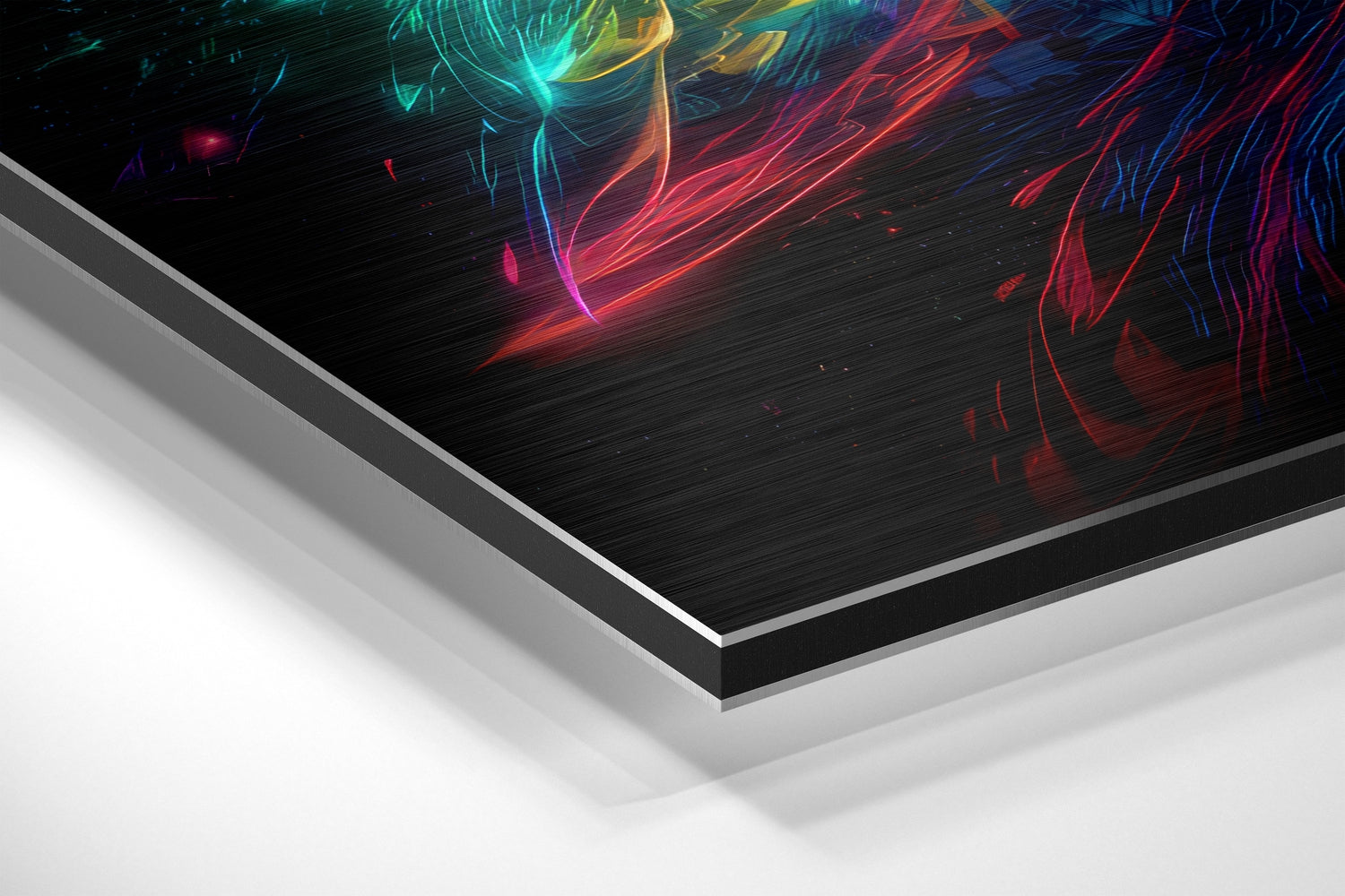 Colors of Space Brushed Aluminum Dibond Wall Art.