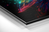 Colors of Space Brushed Aluminum Dibond Wall Art.