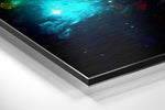 Colors of Space Brushed Aluminum Dibond Wall Art.